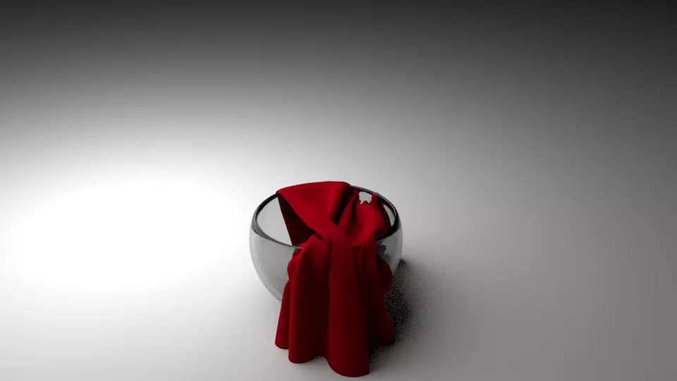 GLASS AND NAPKIN Free 3D model