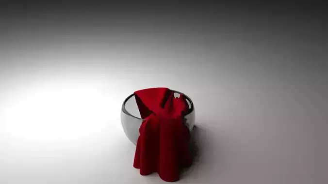 GLASS AND NAPKIN Free 3D model