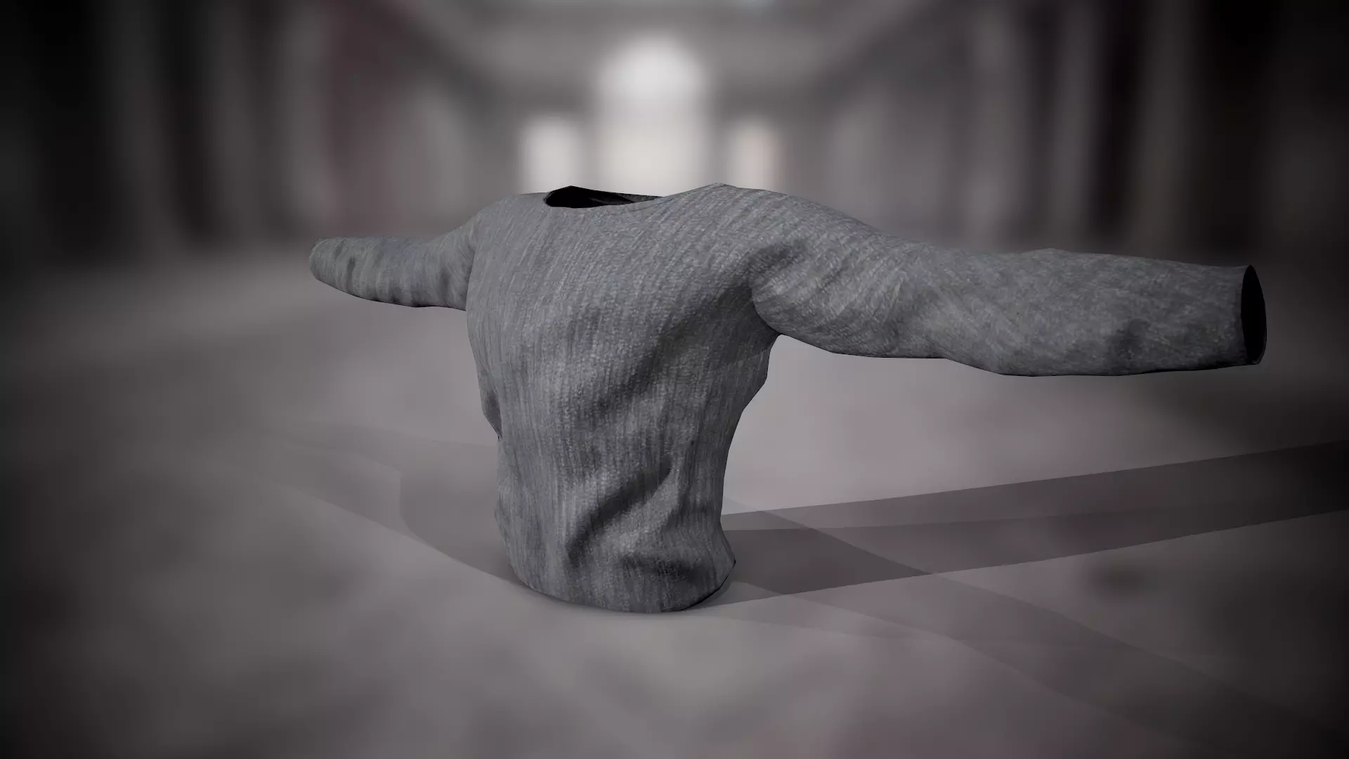 Sweatshirt 7 shirt Low-poly 3D model