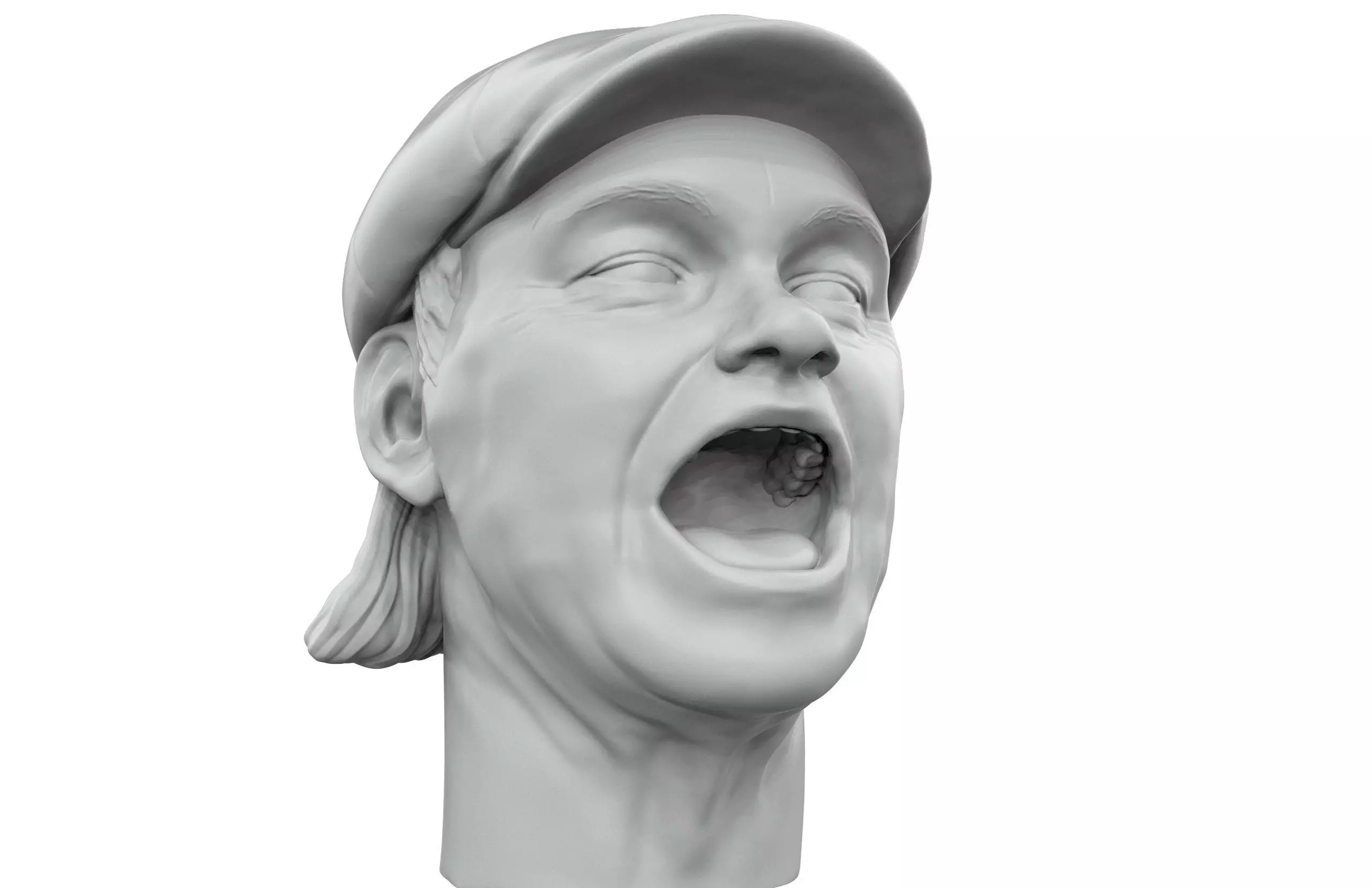 Kim Larsen 3D printable portrait sculpture 3D print model
