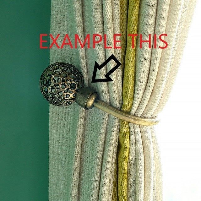 Curtain Holder 3D print model_3