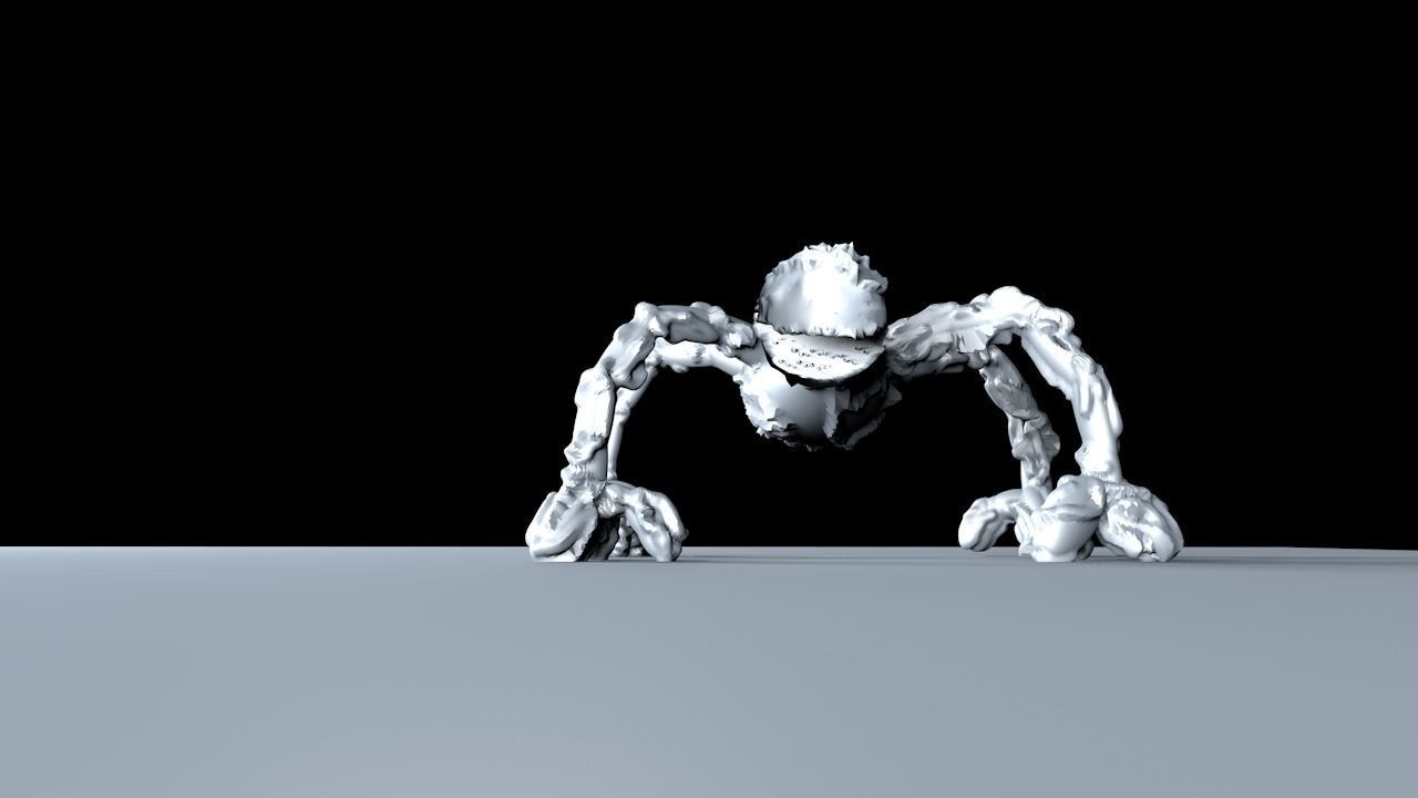 stranger things 3 mind flayer 3D model_1