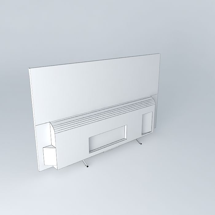 Sony BRAVIA KDL-42 W655A Smart LED TV 42" Free 3D model_4