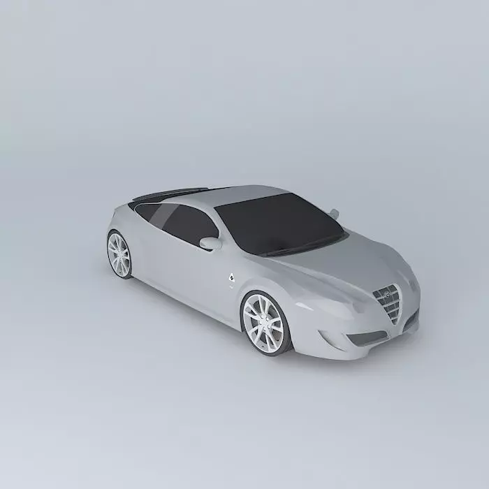 Alfa Romeo GZ Coupé Concept Free 3D model