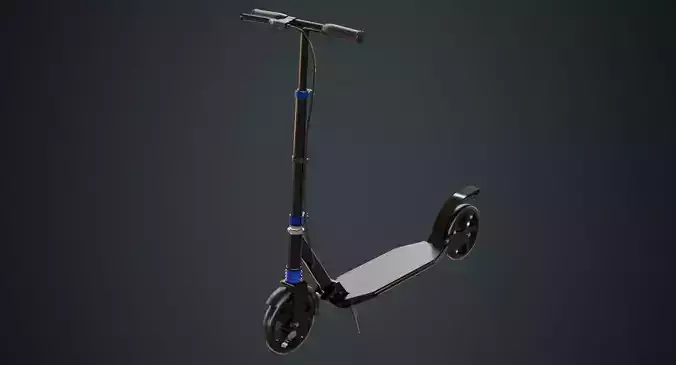 Kick Scooter 1 Untextured