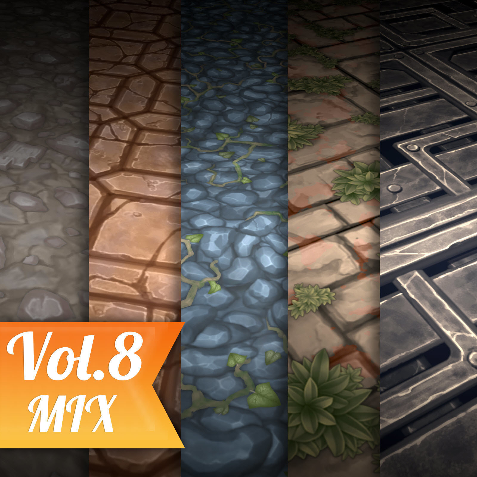 Stylized Texture Pack - VOL 1 Texture_18