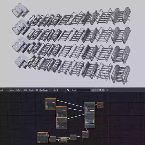 Sci-Fi Staris Basic Version -Free Download- Free low-poly 3D model