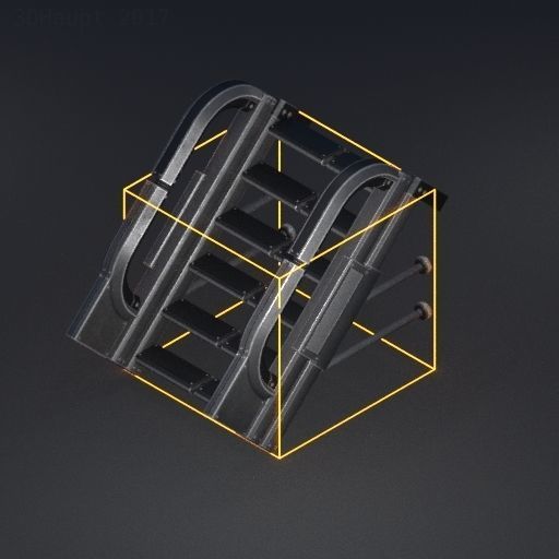 Sci-Fi Staris Basic Version -Free Download- Free low-poly 3D model_74