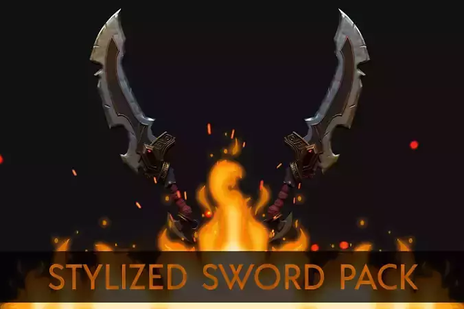 Stylized Fantasy Sword Pack
