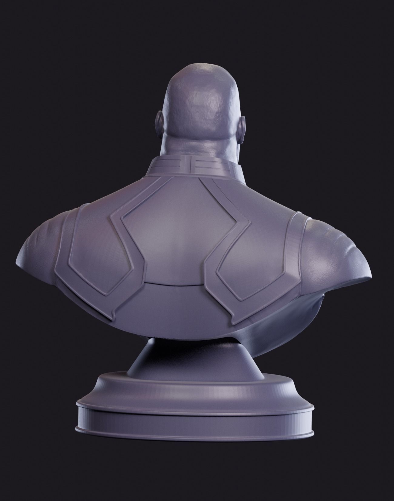 Thanos avengers bust 3D print model_6