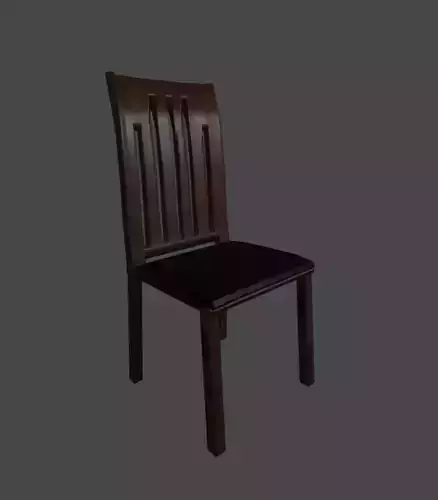 Dark Wooden Chair