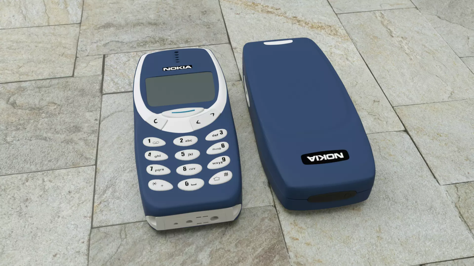 Nokia 3310 Free 3D model