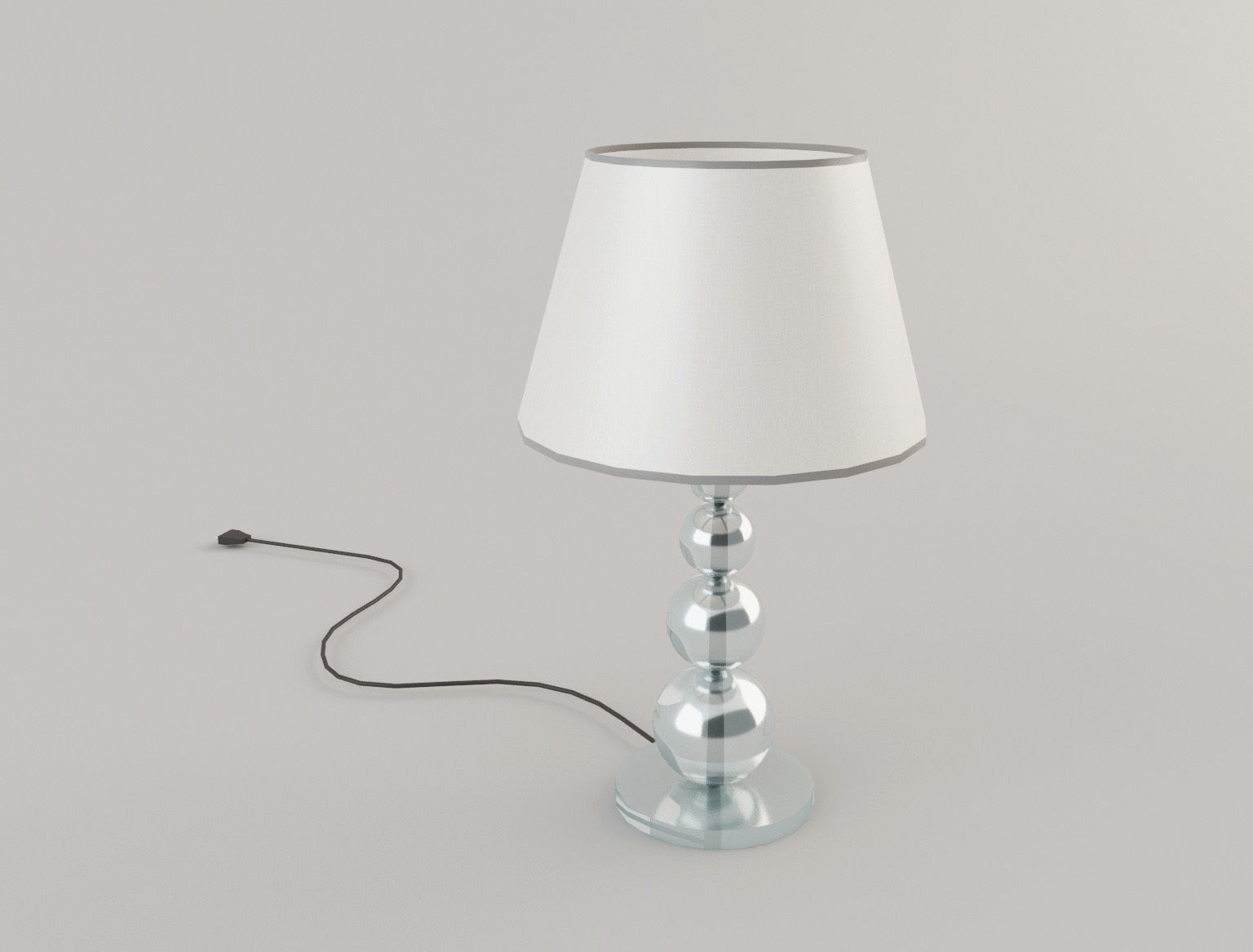 Modern Lamp 1 lowpoly Low-poly 3D model_2