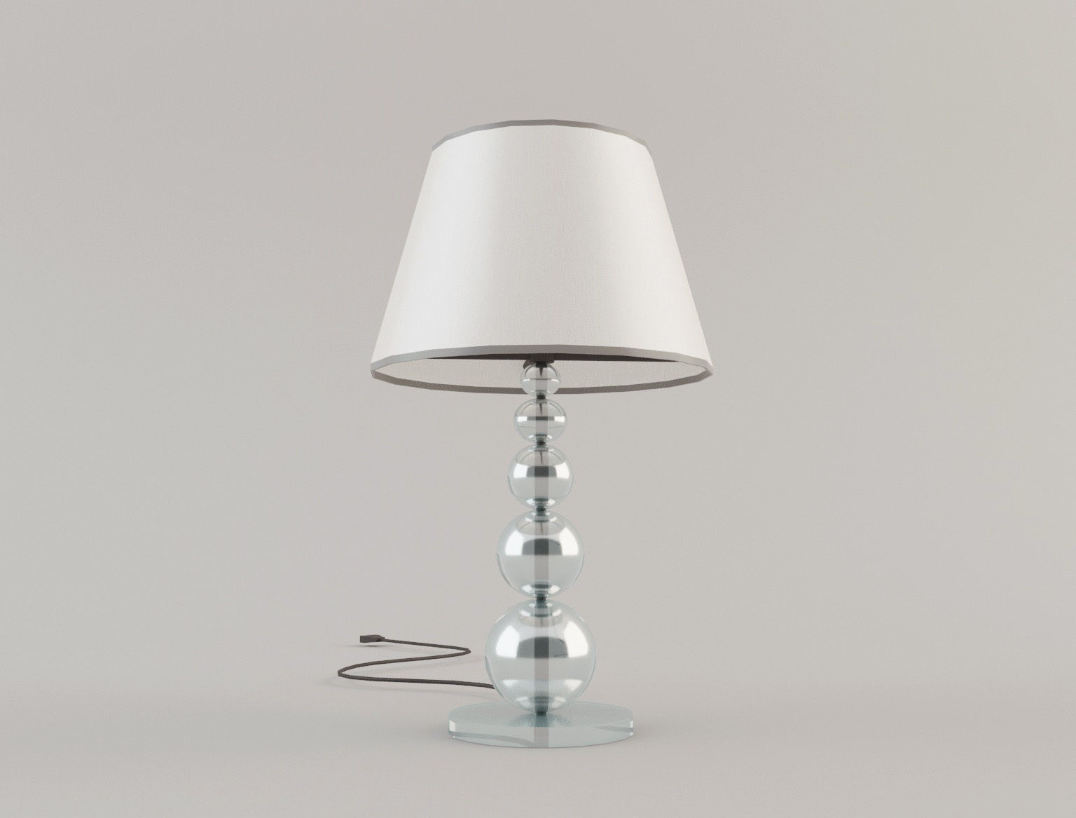 Modern Lamp 1 lowpoly Low-poly 3D model_1