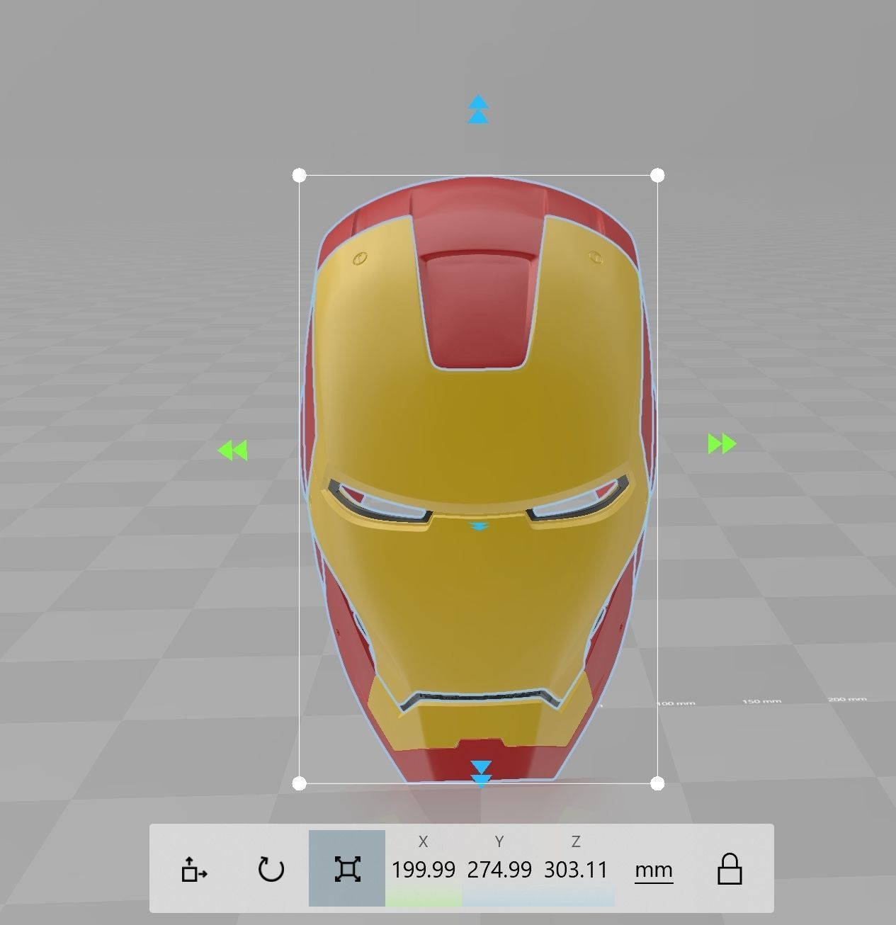Iron Man Mark 3 MK3 Helmet Cosplay avengers 3D print model_10