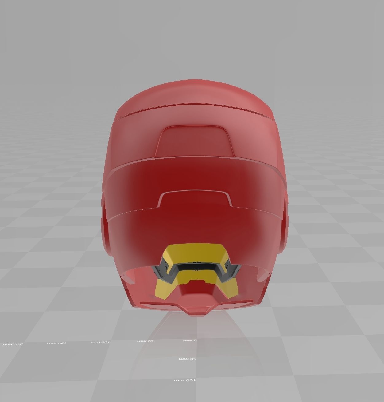 Iron Man Mark 3 MK3 Helmet Cosplay avengers 3D print model_8