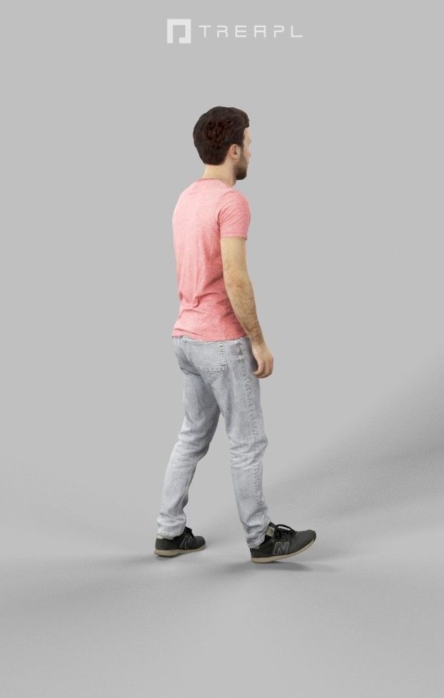 10x Kid Woman Man Child Boy Teenage Girl Summer Sitting Vol01  3D Model Collection_83