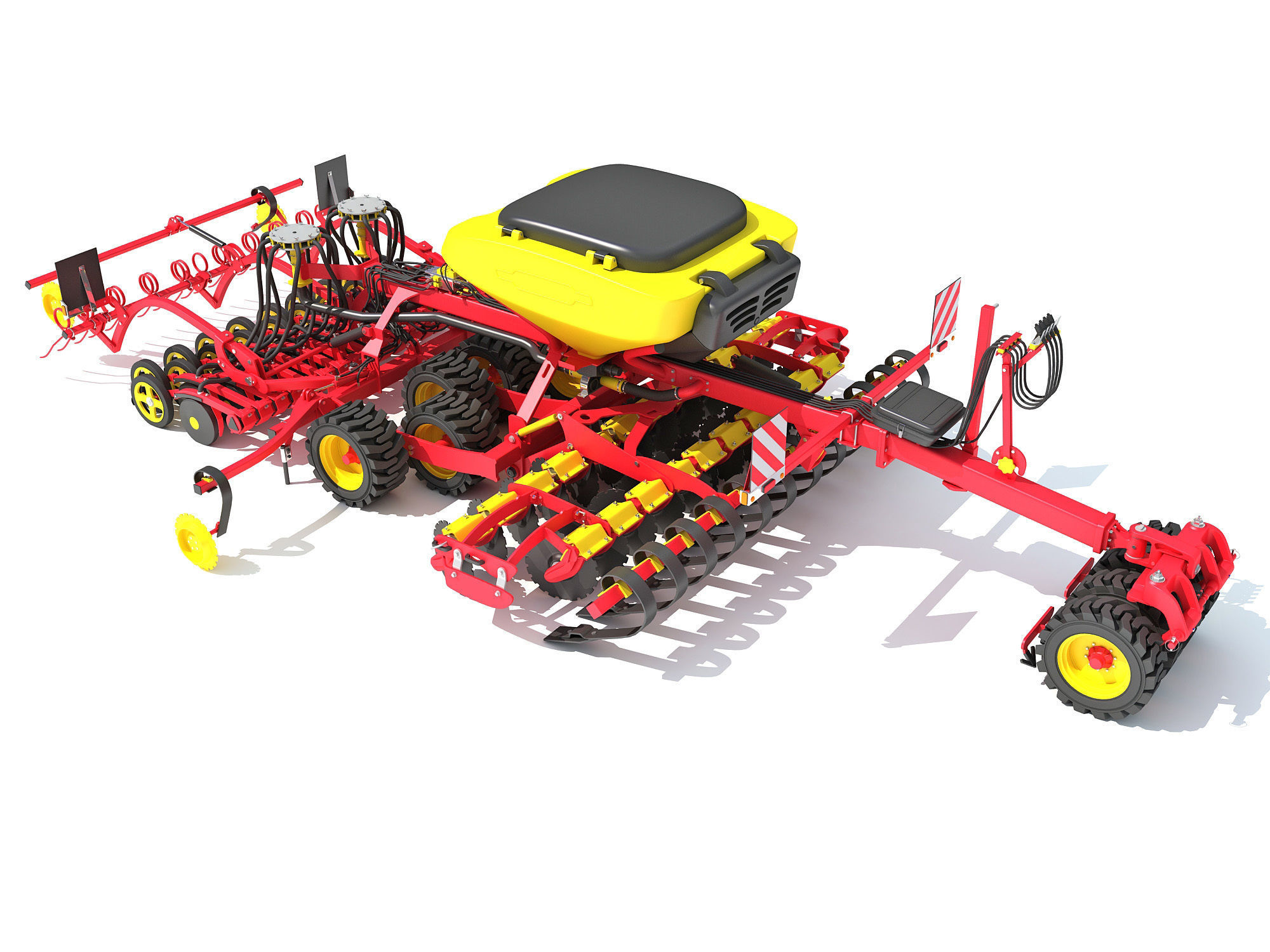 Seed Planter Machine 3D model_3