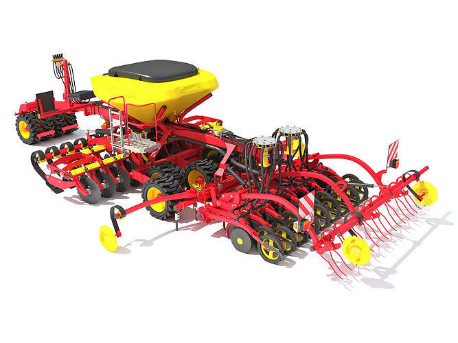 Seed Planter Machine 3D model