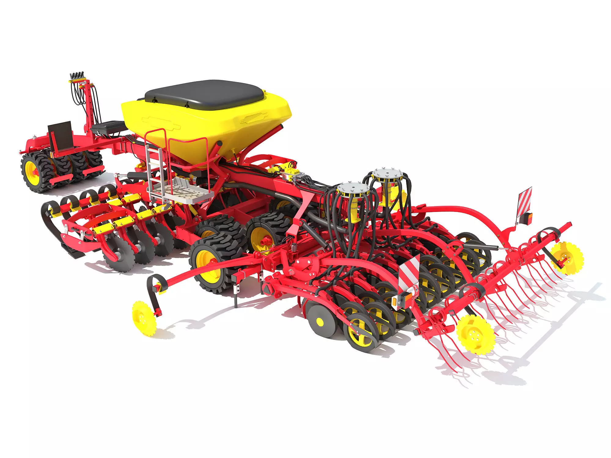 Seed Planter Machine 3D model_0
