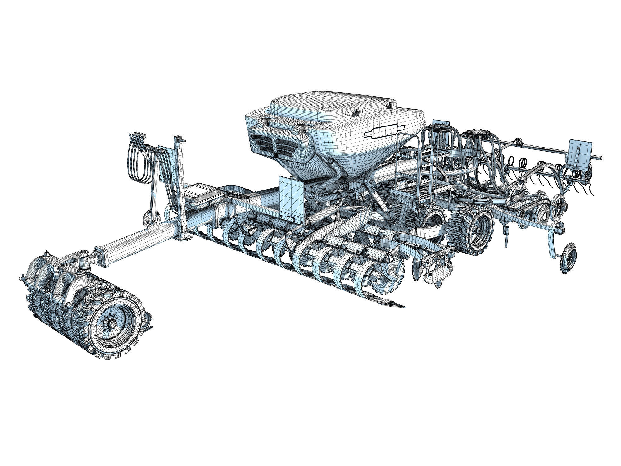 Seed Planter Machine 3D model_17