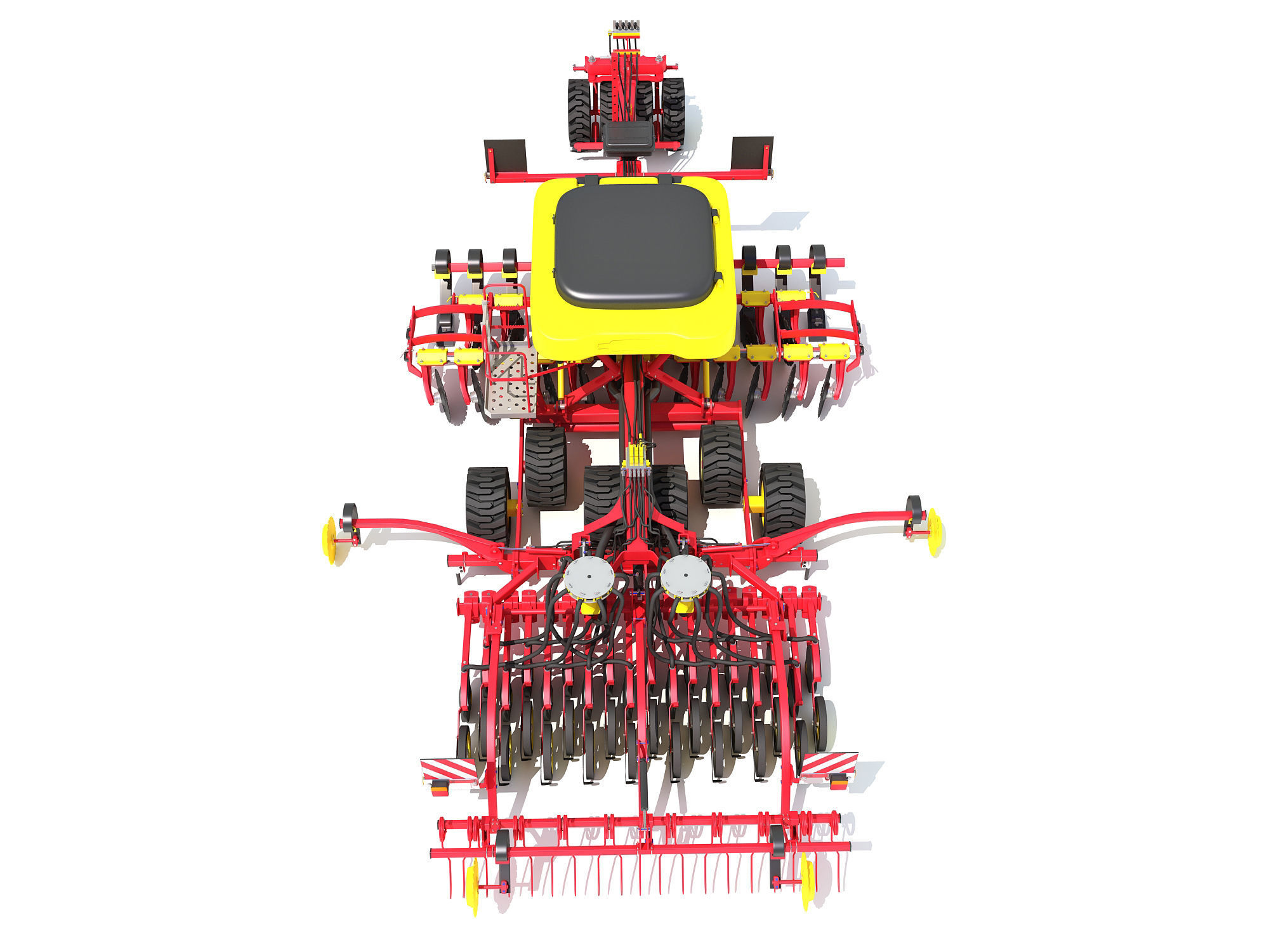 Seed Planter Machine 3D model_10