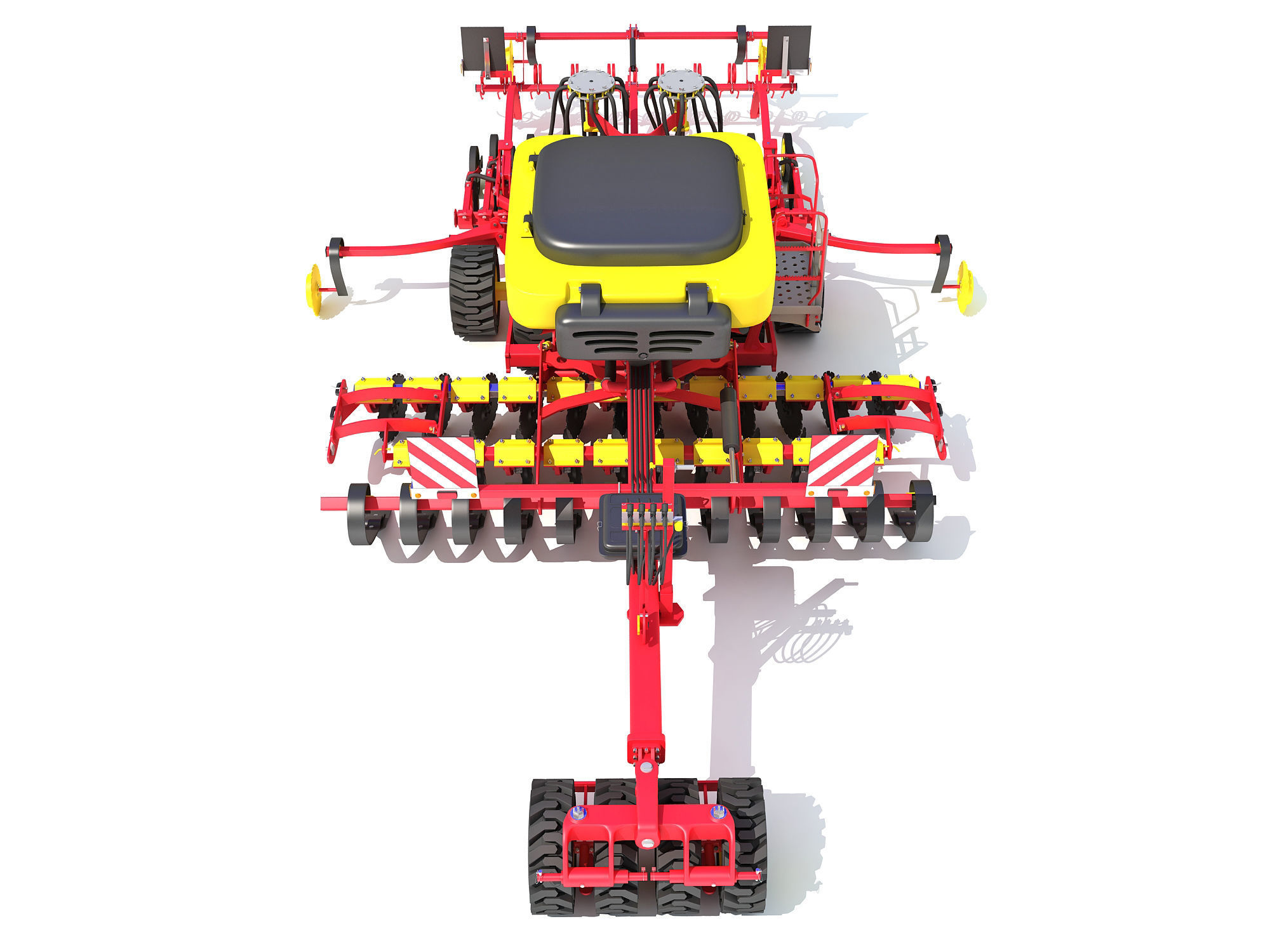 Seed Planter Machine 3D model_5