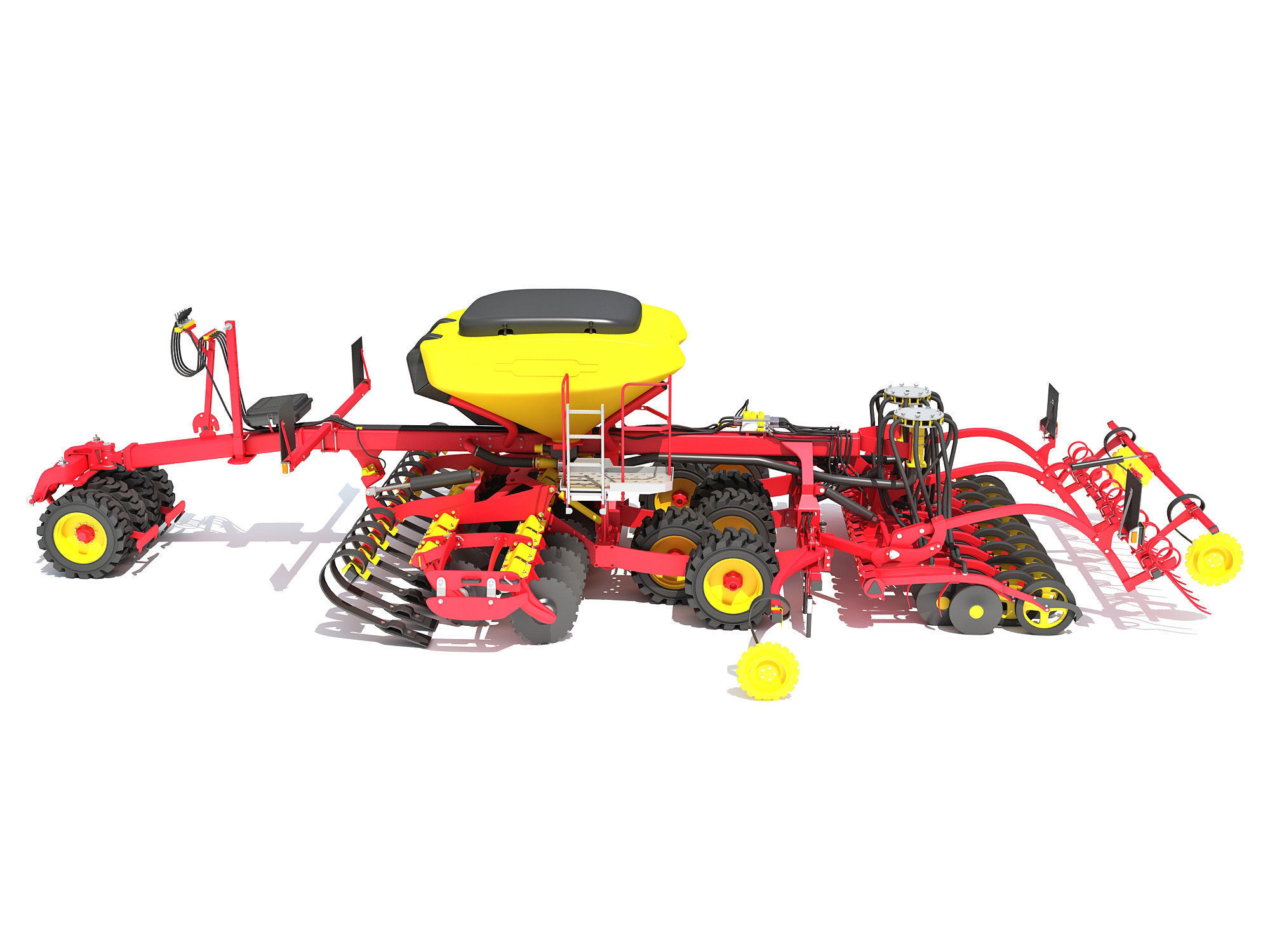 Seed Planter Machine 3D model_7