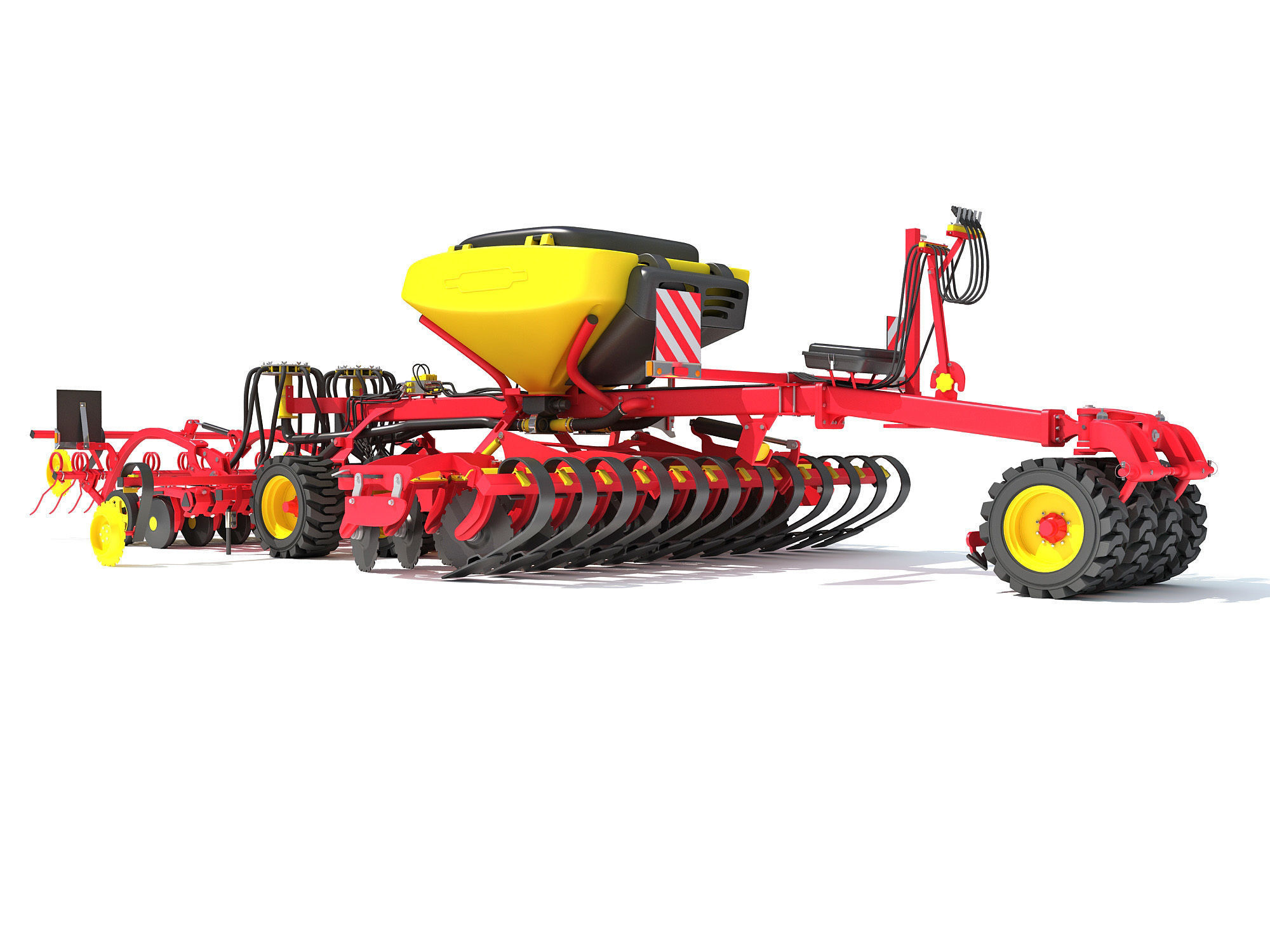 Seed Planter Machine 3D model_4