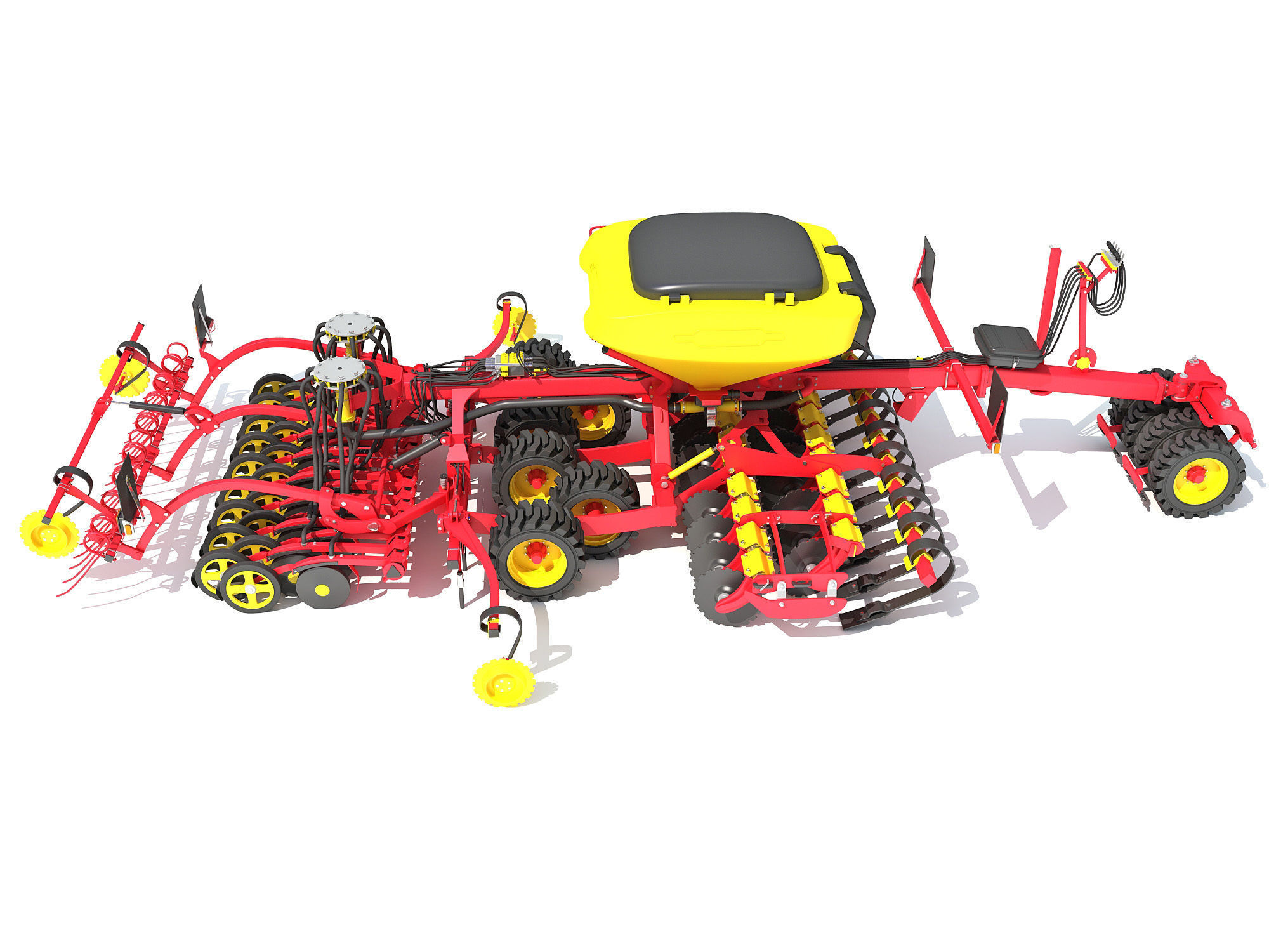 Seed Planter Machine 3D model_2