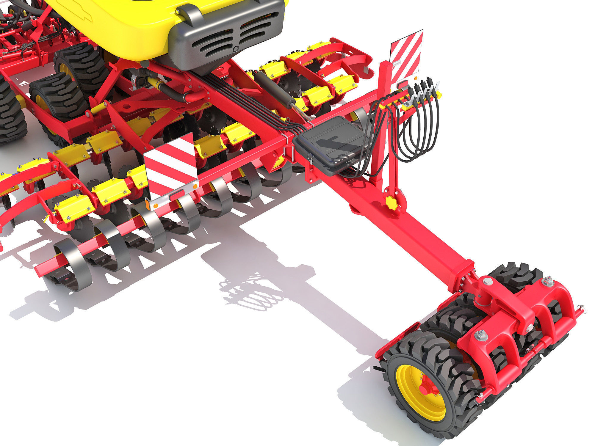 Seed Planter Machine 3D model_14
