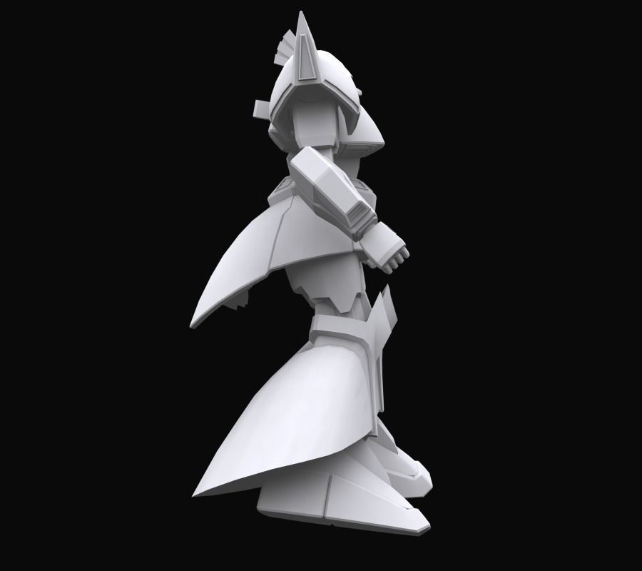 Gundam mobile suit MS 14A model 3D model_7