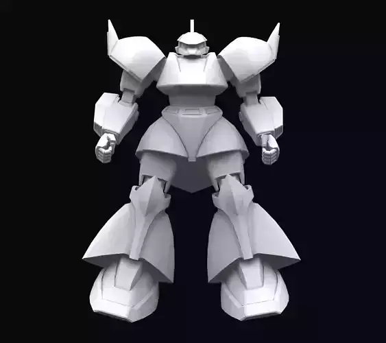 Gundam mobile suit MS 14A model