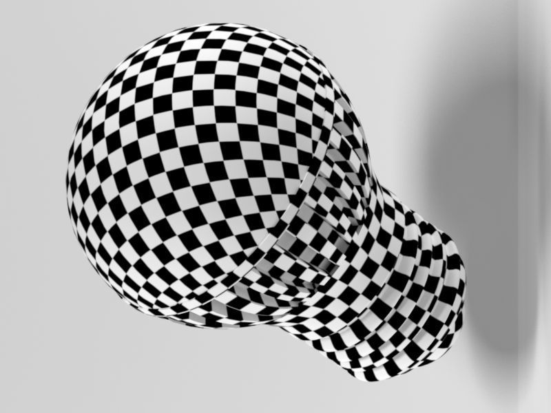 led light bulb 3D model_12