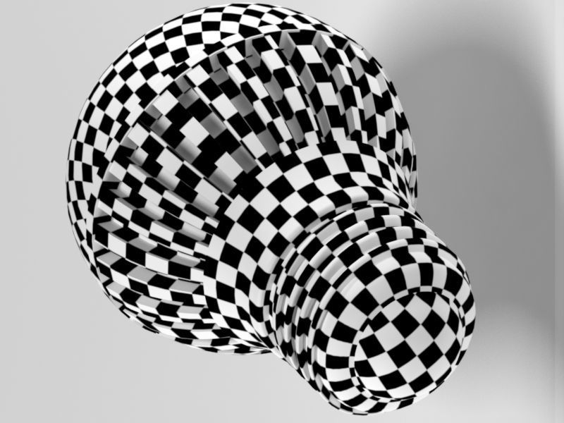 led light bulb 3D model_11