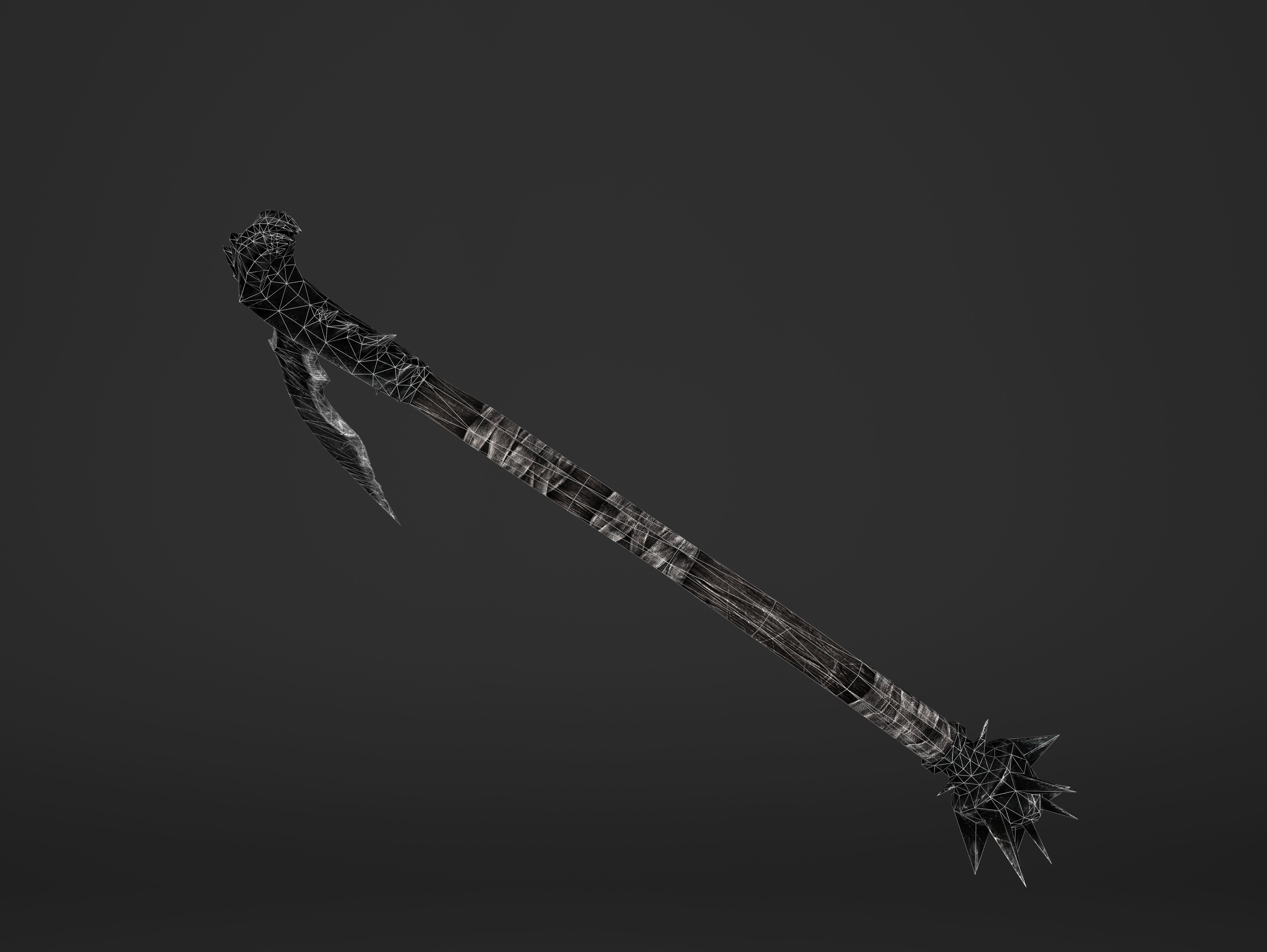 Rippers Blade Low-poly 3D model_17