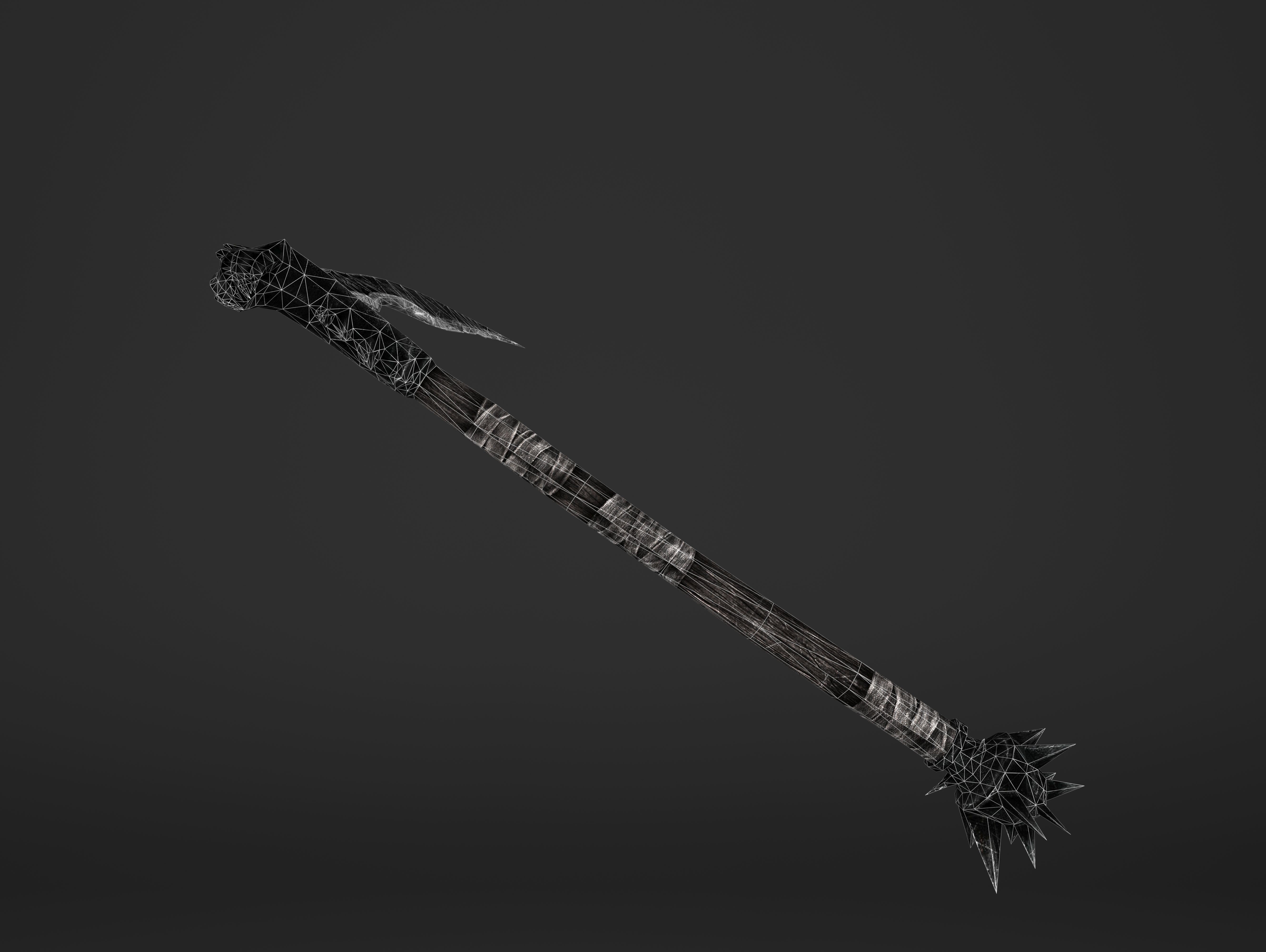 Rippers Blade Low-poly 3D model_15