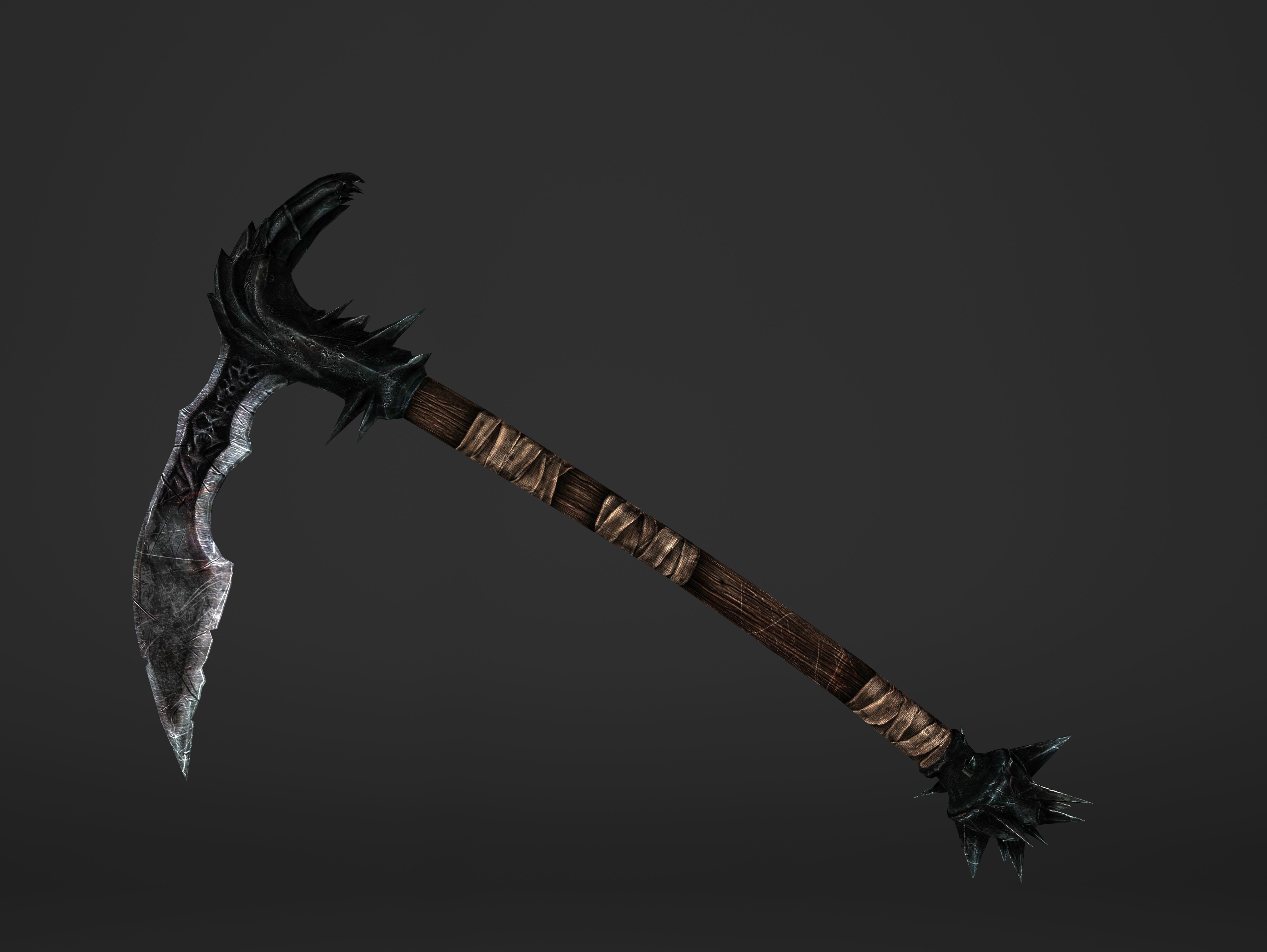 Rippers Blade Low-poly 3D model_20