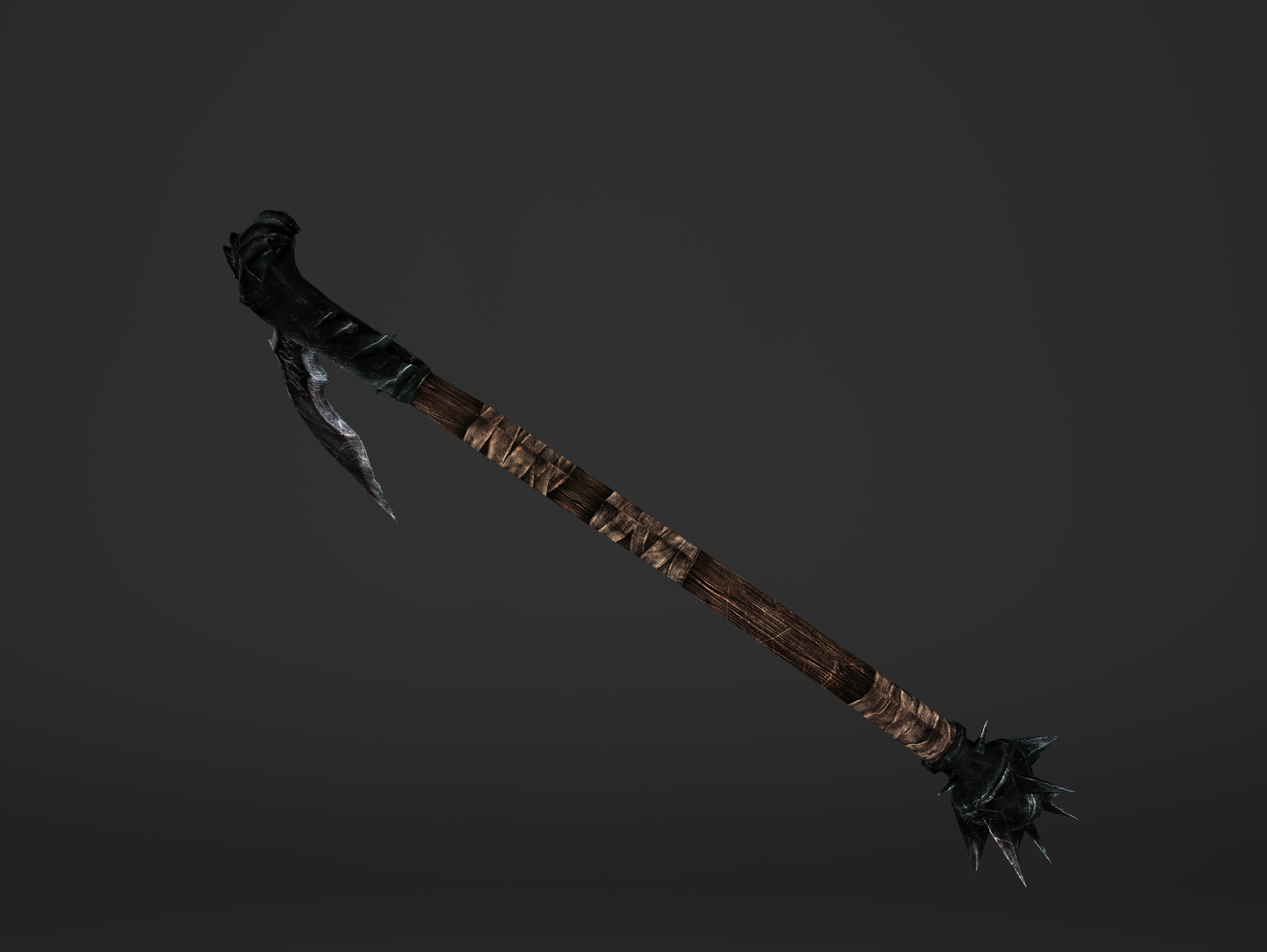 Rippers Blade Low-poly 3D model_16