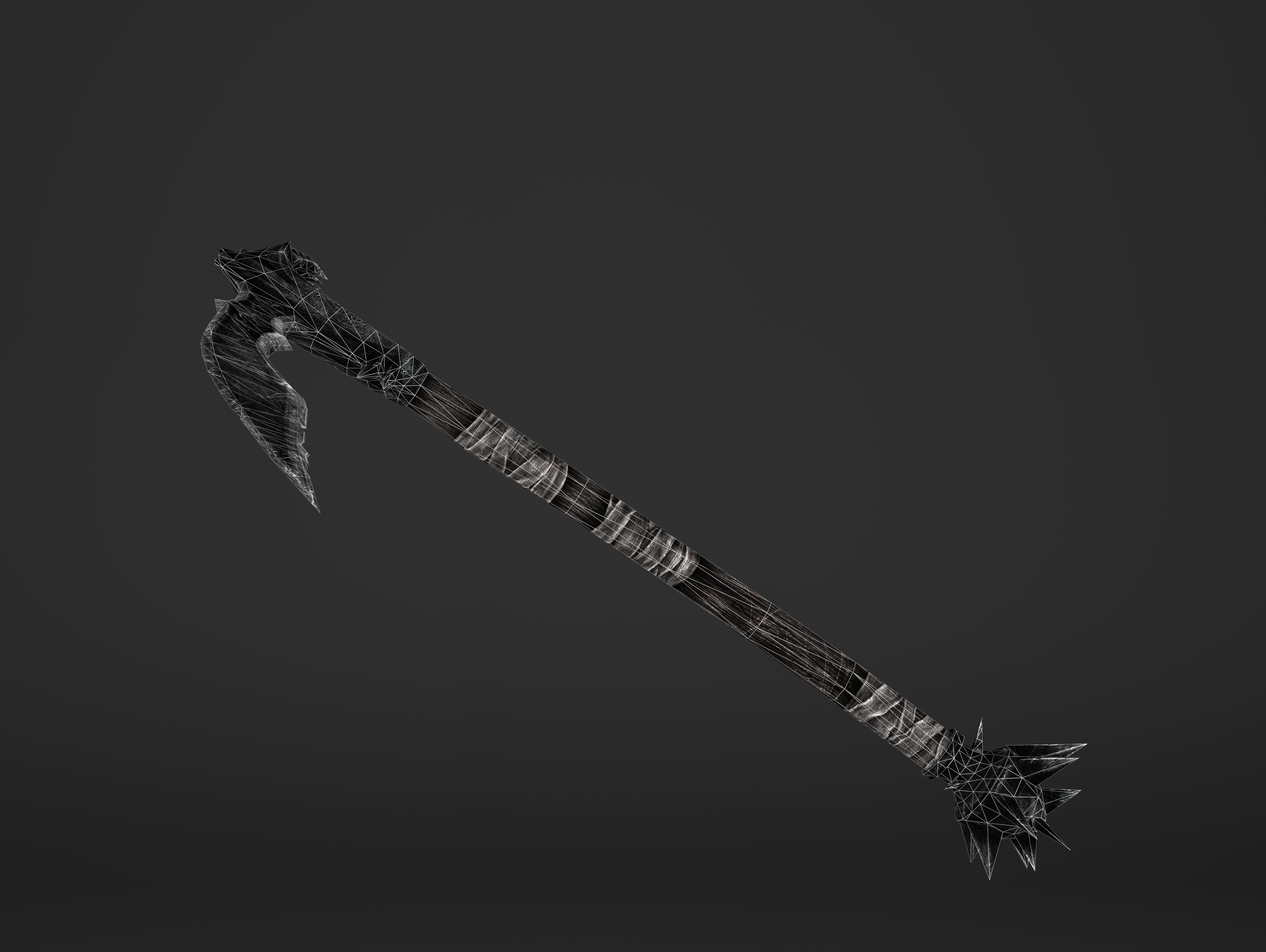 Rippers Blade Low-poly 3D model_5
