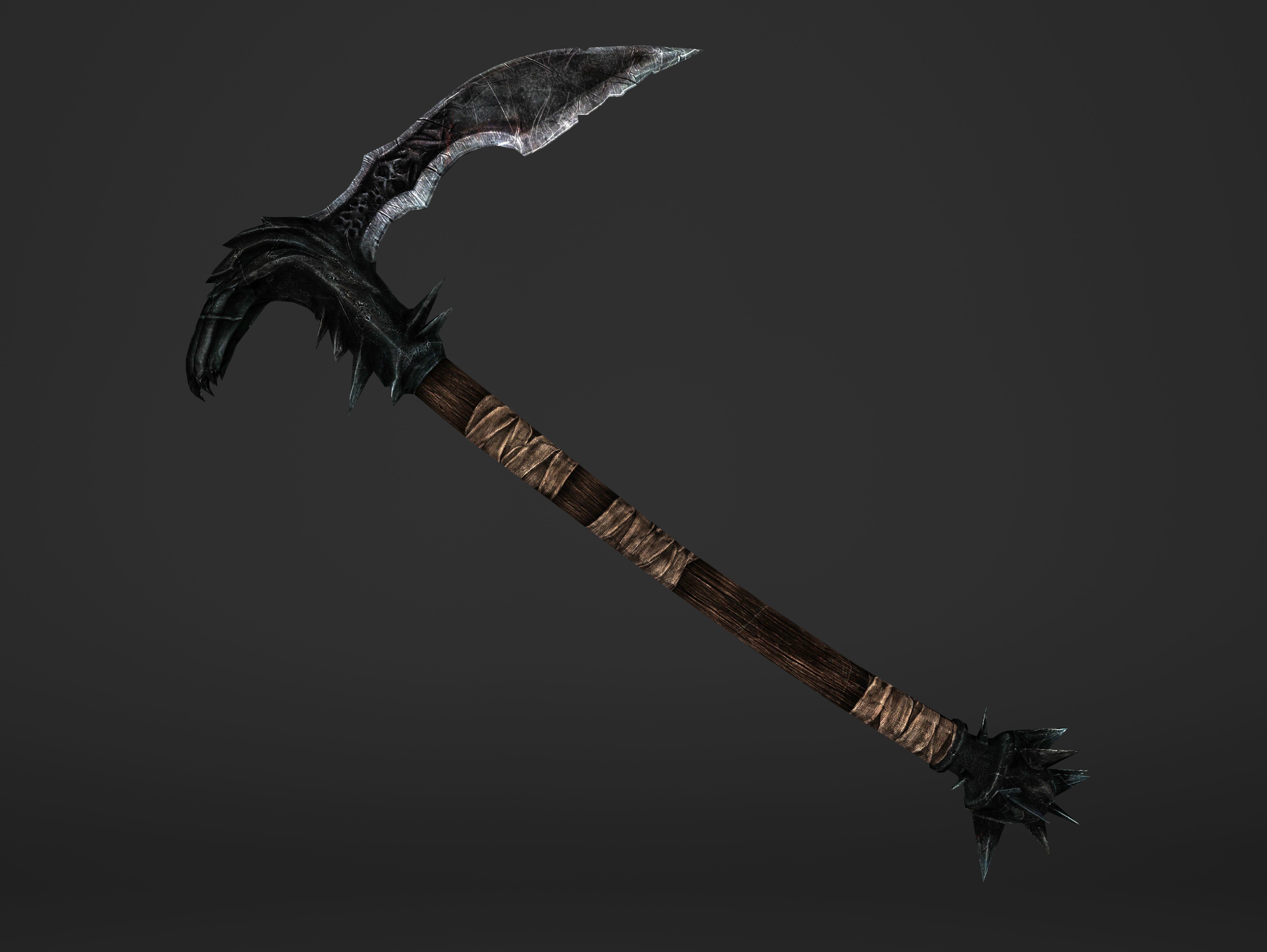 Rippers Blade Low-poly 3D model_10