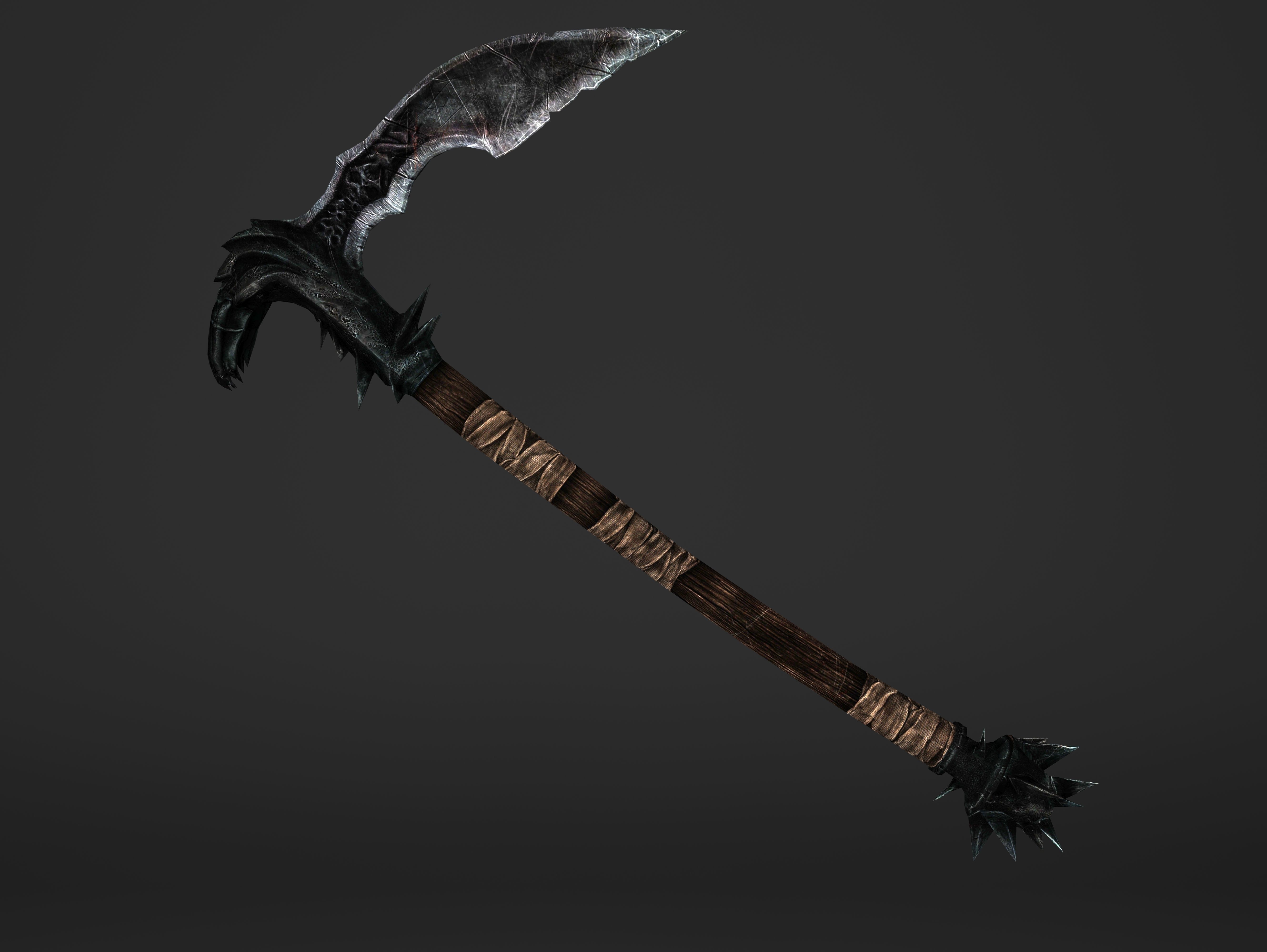 Rippers Blade Low-poly 3D model_8