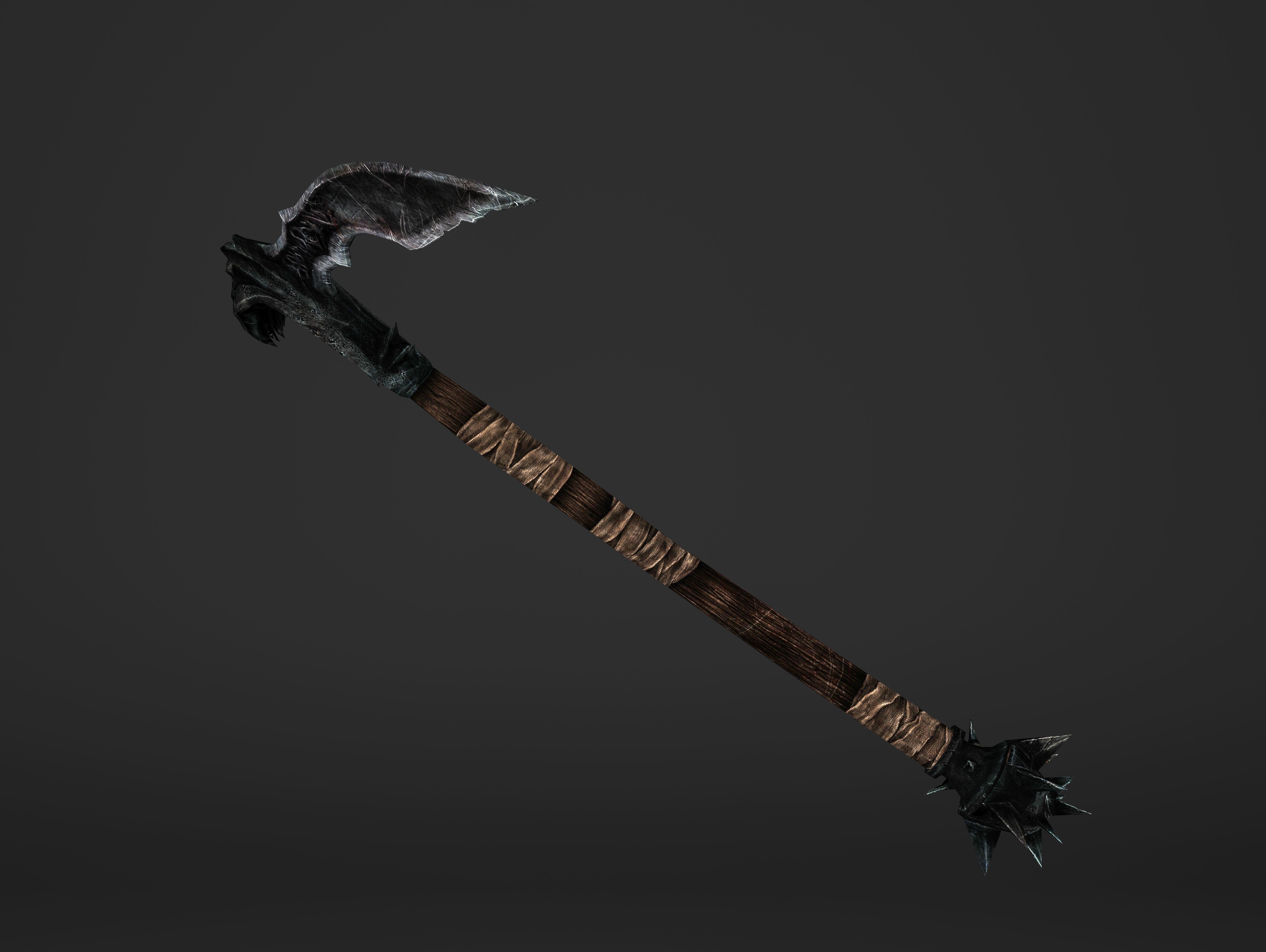 Rippers Blade Low-poly 3D model_6