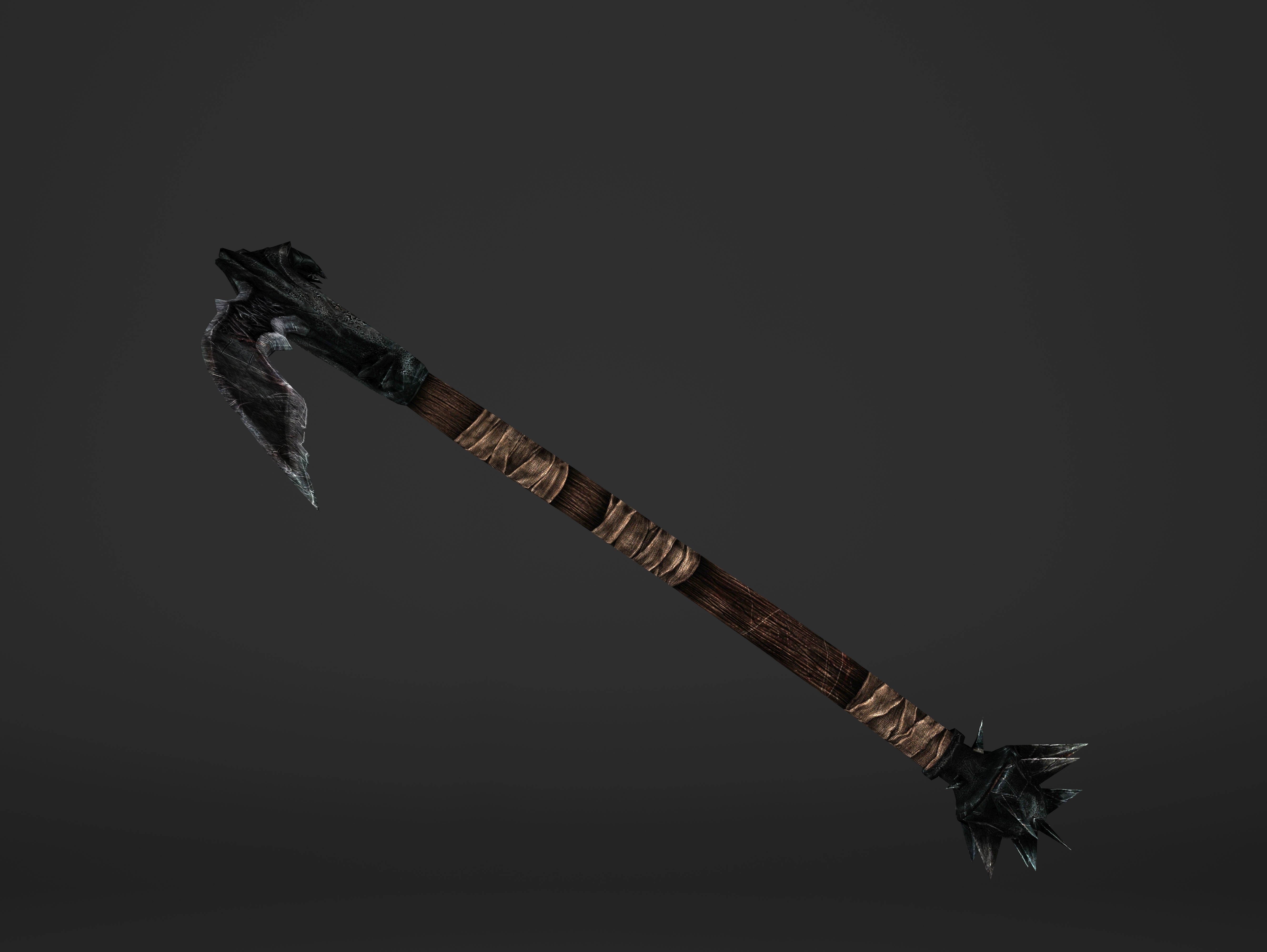 Rippers Blade Low-poly 3D model_4