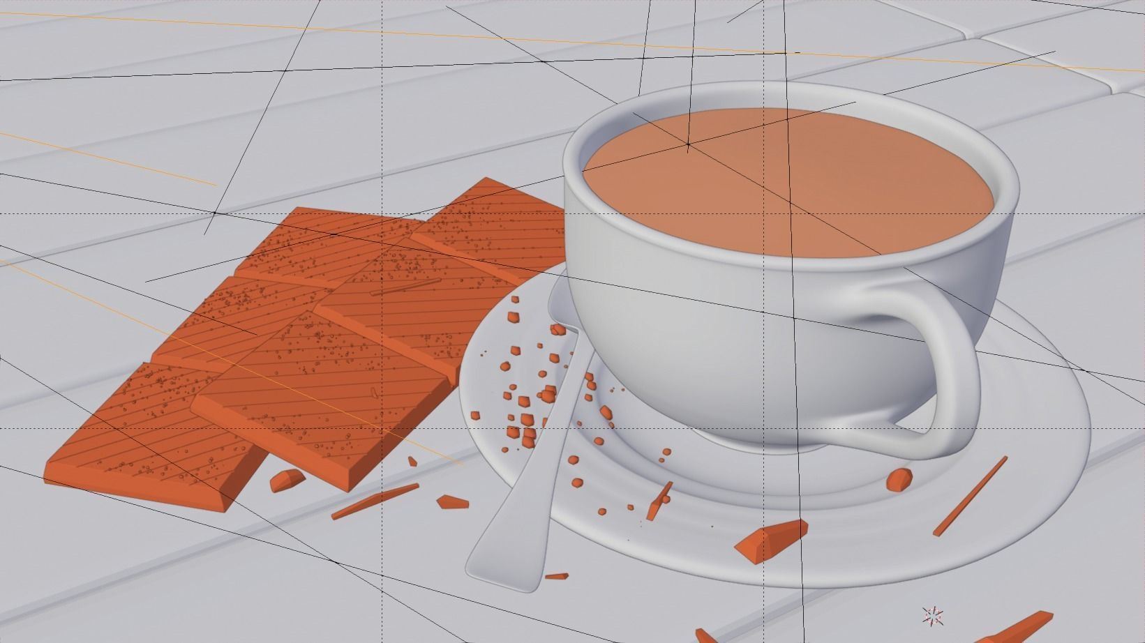 Coffee Break 3D model_5