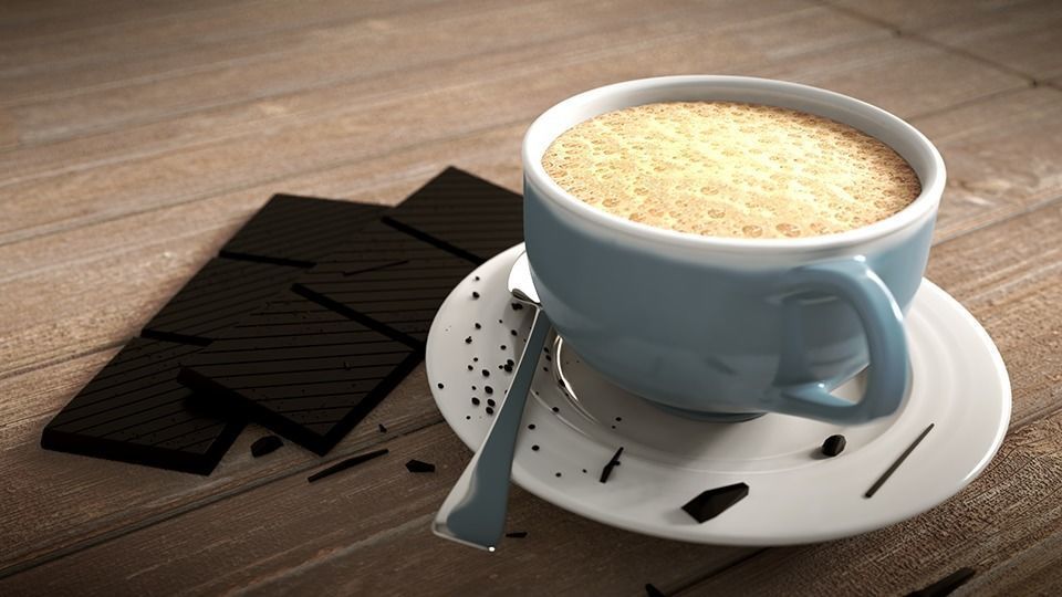 Coffee Break 3D model_2