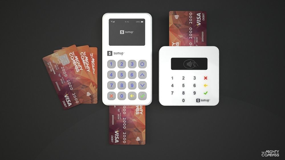 SumUp Card Reader Bundle - Air and 3G Free low-poly 3D model_3