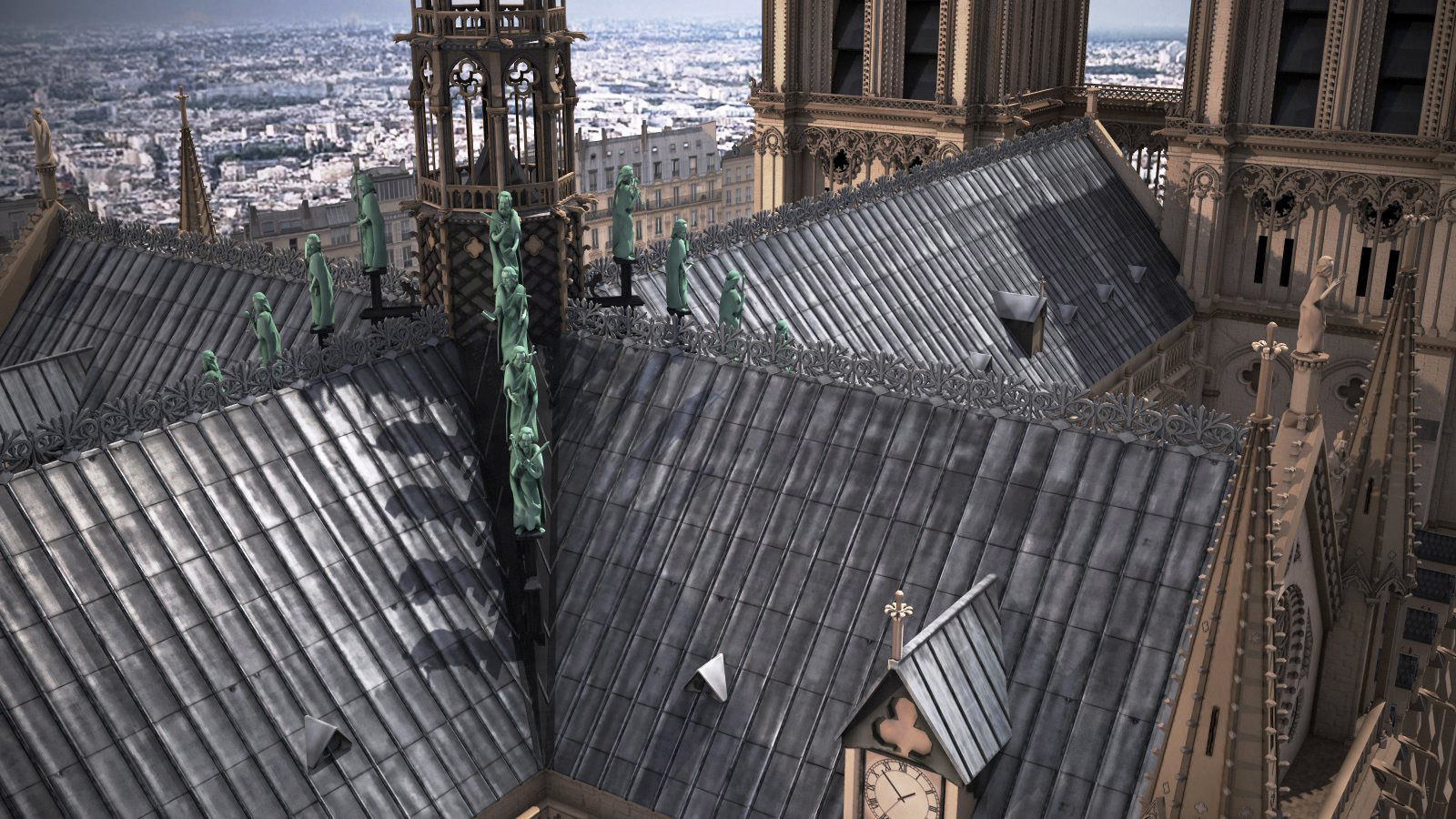 Notre Dame de Paris Tribute 3d model 3D model_13