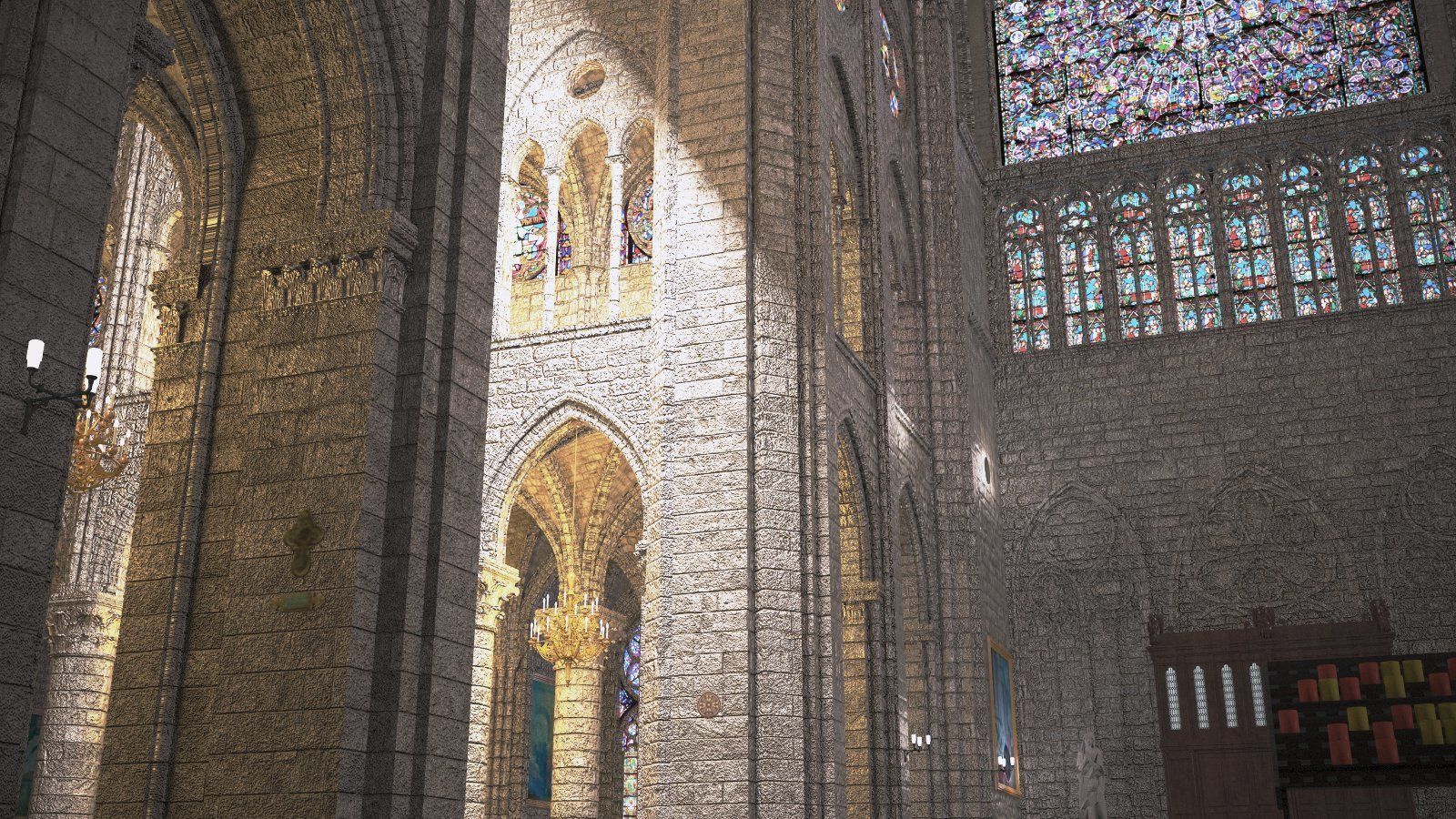 Notre Dame de Paris Tribute 3d model 3D model_29