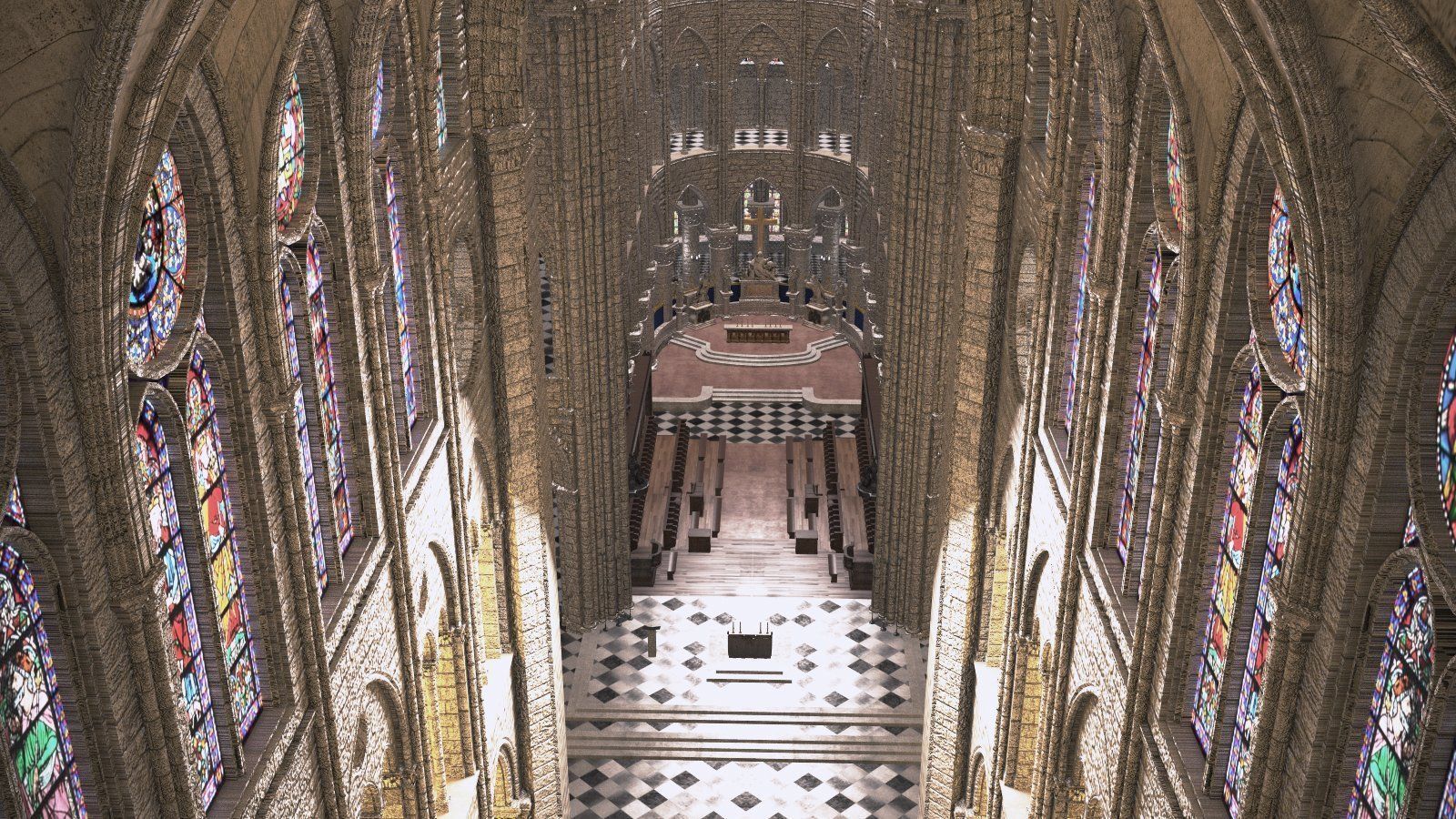 Notre Dame de Paris Tribute 3d model 3D model_31